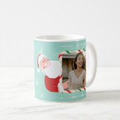 Mug Photo préférée de Père Noël personnalisée (Devant droit)