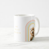 Mug Photo Rainbow moderne (Devant droit)