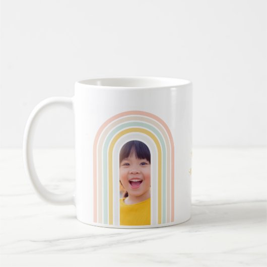 Mug Photo Rainbow moderne (Gauche)