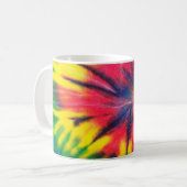 Mug Photo Rainbow Spiral Tie Dye (Devant gauche)