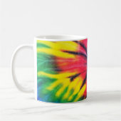Mug Photo Rainbow Spiral Tie Dye (Gauche)