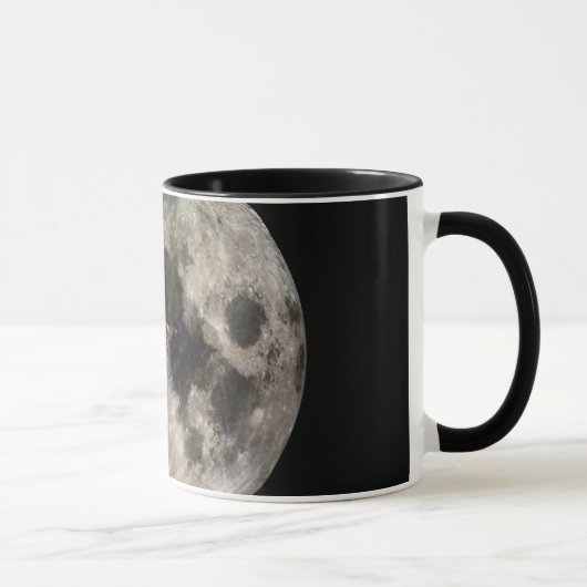 Mug Photo renversante de la lune (Droite)