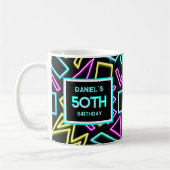 Mug Photo rétro pour 50e anniversaire (Gauche)