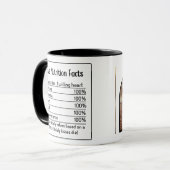 Mug Photo romantique et faits d'amour Saint-Valentin (Devant gauche)