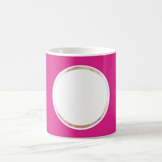 Mug Photo rose chaud (Centre)