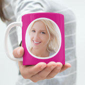 Mug Photo rose chaud