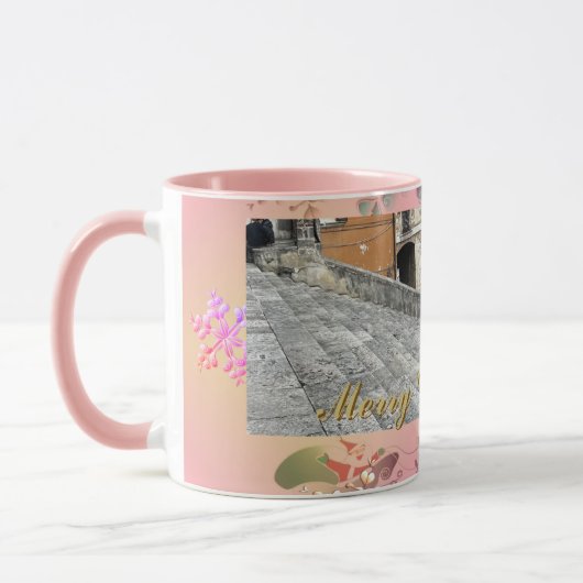 Mug Photo Santa Pink (Gauche)