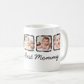 Mug Photo Scribble Frame Personnalisée Meilleure maman (Devant droit)