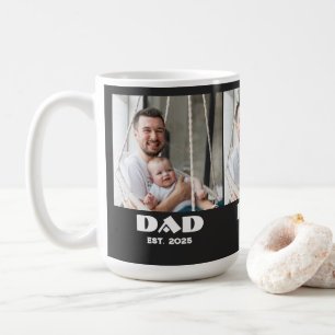 Mug Photo Script Noir 3 Papa a Fondé