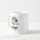 Mug Photo Sketched Mommy Heart (Devant gauche)