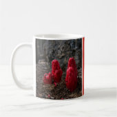 Mug Photo sur les fleurs de neige (Gauche)