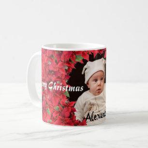 Mug Photo sur mesure de l'enfant / bébé Noël