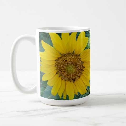 Mug Photo tournesol (Gauche)