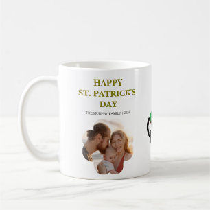 Mug Photo Trèfle Chat Noir Chanceux St. Patrick H