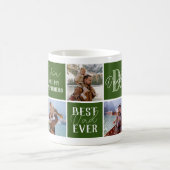 Mug Photo verte de papa moderne Collage (Centre)