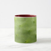Mug Photo verte tropicale botanique de cactus (Centre)
