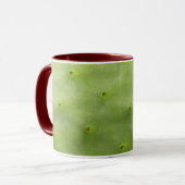 Mug Photo verte tropicale botanique de cactus (Devant gauche)