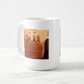 Mug Photo vintage de fluide d'équilibrage (Devant gauche)