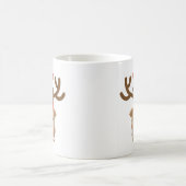 Mug Photo Visage de Renne Fille (Centre)