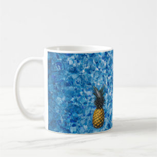 Mug Photo vue aérienne de l'ananas sur le corps de wa