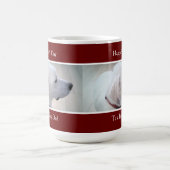 Mug Photo White Labrador Retriever Mix Cute Profile (Centre)