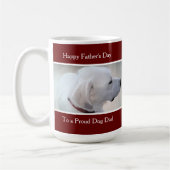 Mug Photo White Labrador Retriever Mix Cute Profile (Gauche)