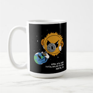 Mug Photobomb Solaire Eclipse 2025 Personnalisé