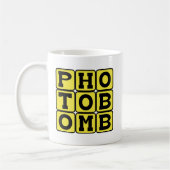 Mug Photobombe, Mème Internet (Gauche)