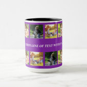 Mug photocollage et texte (Centre)