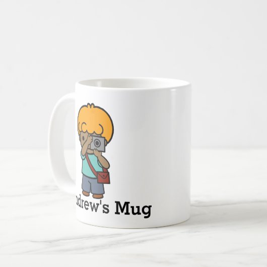 Mug Photographe (Devant gauche)