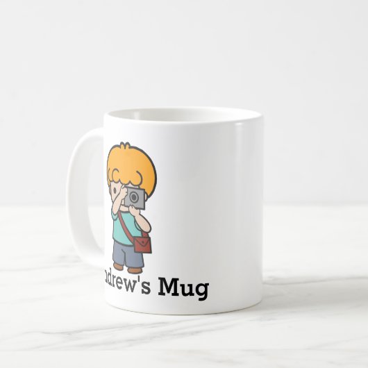 Mug Photographe (Devant gauche)