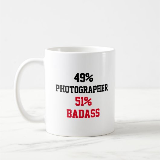 Mug Photographe Badass (Gauche)