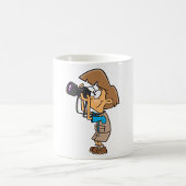 Mug Photographe d'aventure garçon avec caméra