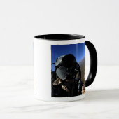 Mug Photographe de combat aérien de l'armée de l'air a (Devant droit)