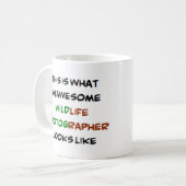 Mug photographe de la faune, génial (Devant gauche)
