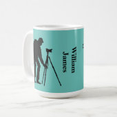 Mug Photographe personnalisé (Devant gauche)
