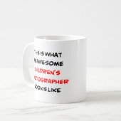 Mug photographe pour enfants, génial (Devant gauche)