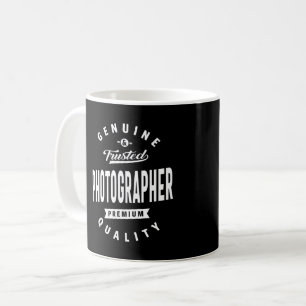 Mug Photographe Travail Titre du travail Cadeau