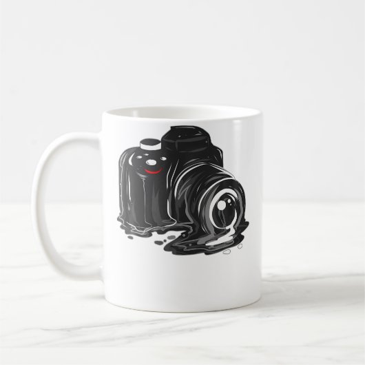 Mug Photographer Melting Camera Photography (Gauche)
