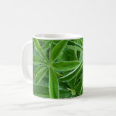 Mug Photographie botanique Feuille de Lupin (Devant gauche)