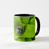 Mug Photographie botanique verte de Bromeliad (Devant droit)