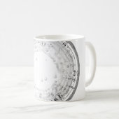 Mug Photographie de clôture de la bulle d'eau (Devant droit)