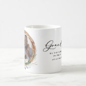 Mug Photographie de feuillage de script grand-père mod (Centre)