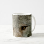 Mug Photographie de la faune du loup de bois (Devant droit)
