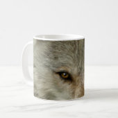 Mug Photographie de la faune du loup de bois (Devant gauche)