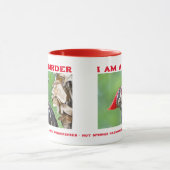 Mug Photographie de la nature Oiseau de pic pilé (Centre)
