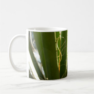 Mug Photographie de la nature verte Feuille du Yucca