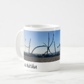 Mug Photographie de la plage de Hokitika driftwood (Devant gauche)