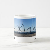 Mug Photographie de la plage de Hokitika driftwood (Centre)