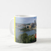 Mug Photographie de Pittsburgh Pennsylvanie (Devant gauche)